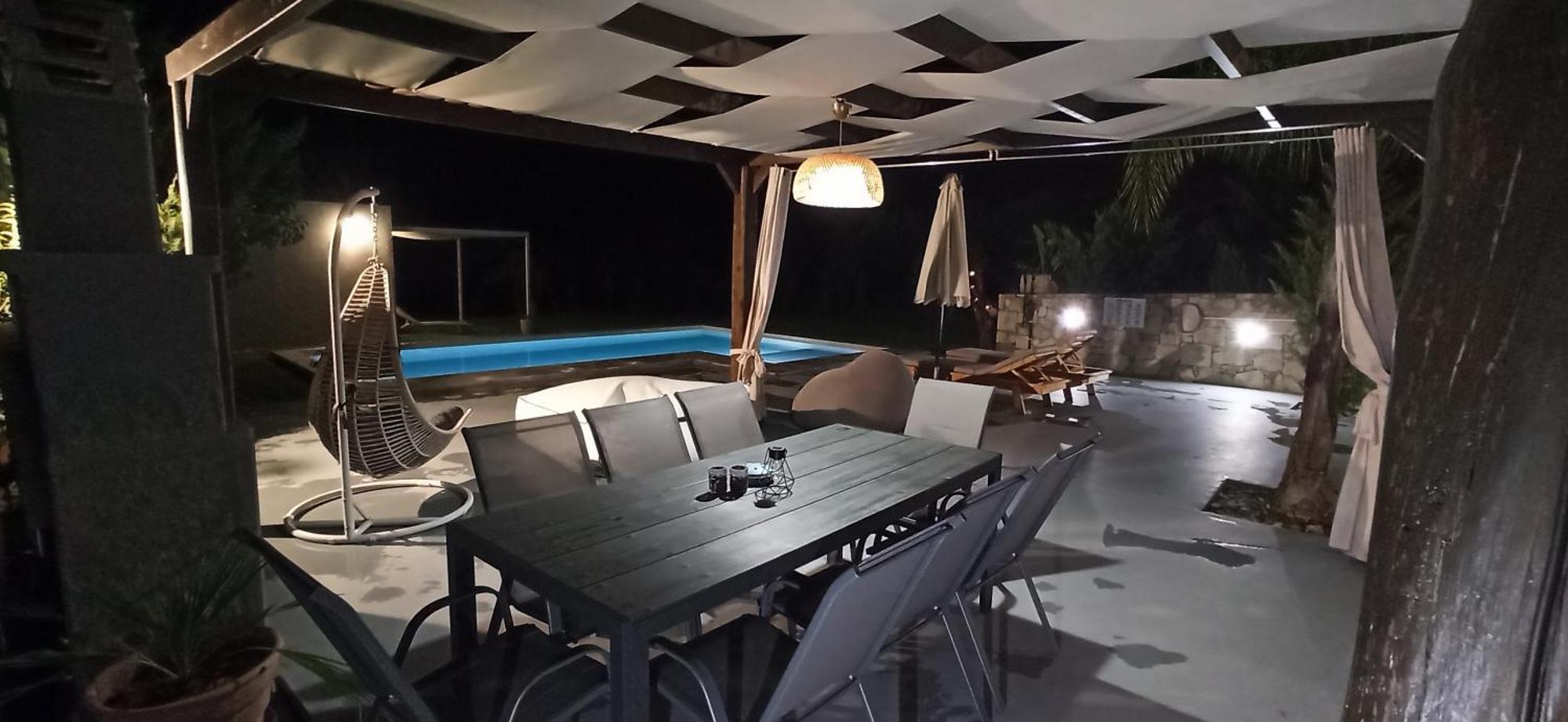 Renaissance Modern Stone House At Vryses - Private Pool Guest House Eksteriør bilde